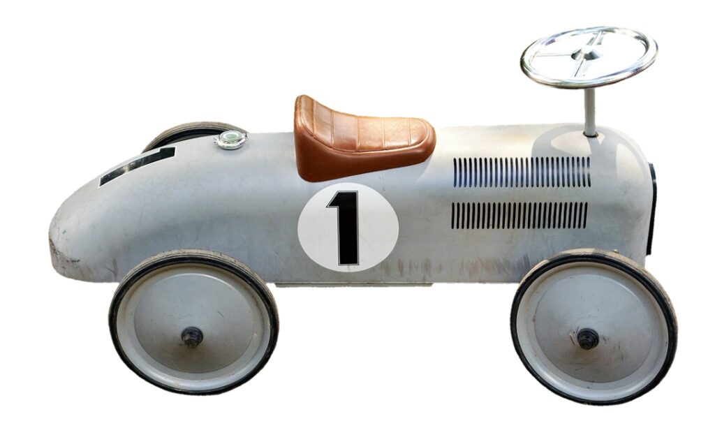 Speelgoedauto uit de jaren 20